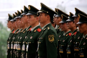Chinese Police Parade