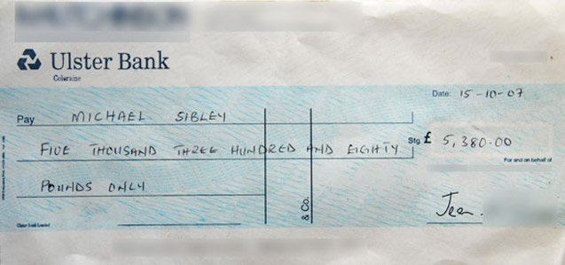 Artists / Freelancers beware of cheque scams