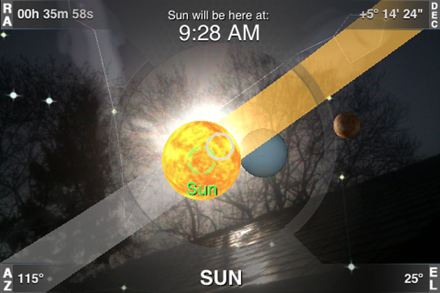 Where to plant that fruit tree. Finding sunlight hours in any spot of your garden.