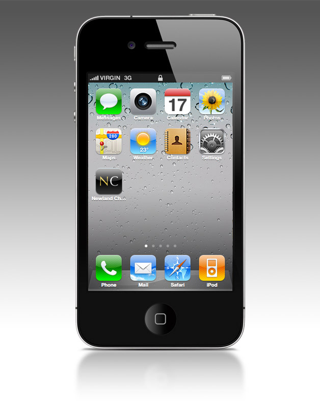 Newland Chase iPhone home screen