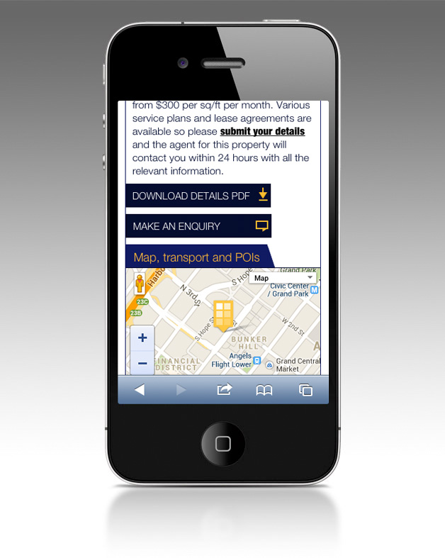 NewOfficeAmerica.com mobile website