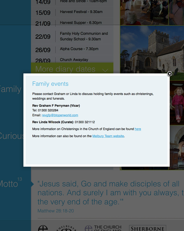 St Marys Maiden Newton Info